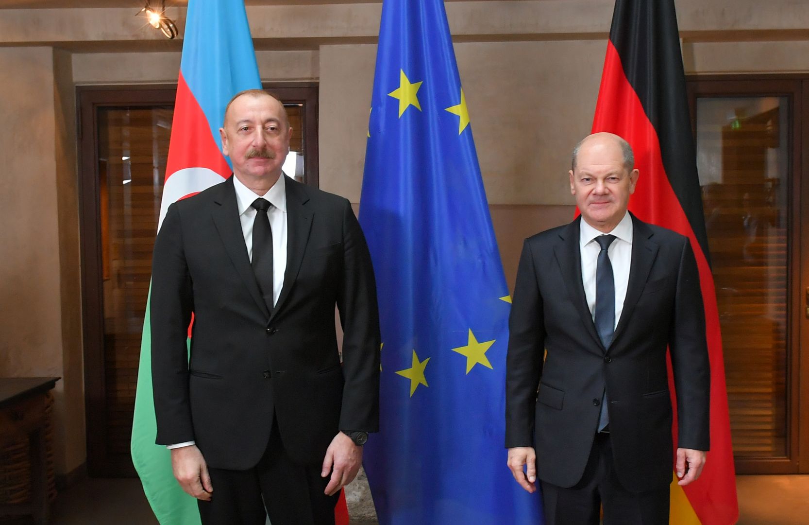 President of Azerbaijan Ilham Aliyev held meetings with Chancellor of Germany Olaf Scholz and Prime Minister of Armenia Nikol Pashinyan in Munich [PHOTOS\VIDEO]