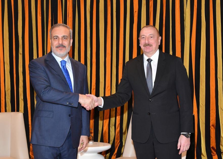 President Ilham Aliyev meets with Foreign Minister of Türkiye in Munich [PHOTOS\VIDEO]
