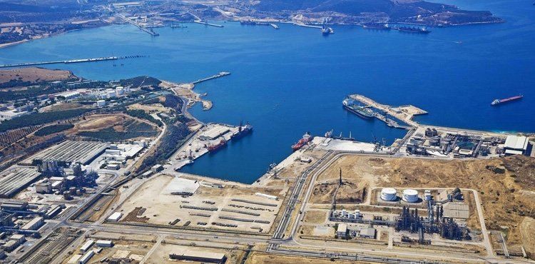 Volume of cargo received by Aliaga port last year announced