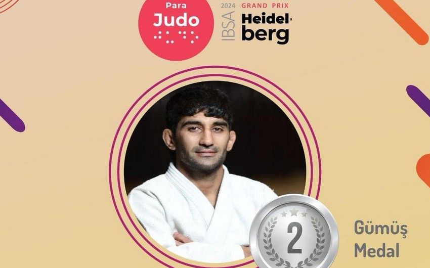 Azerbaijani parajudoka wins silver in Germany