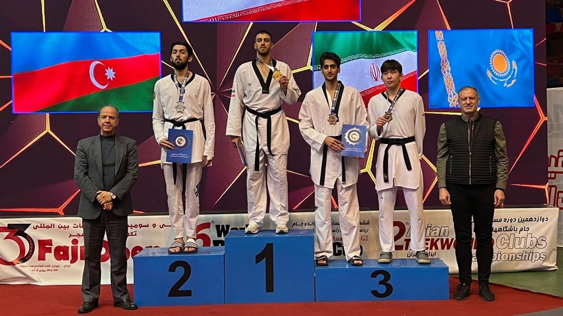 Azerbaijani taekwondo fighters claim two medals in Tehran