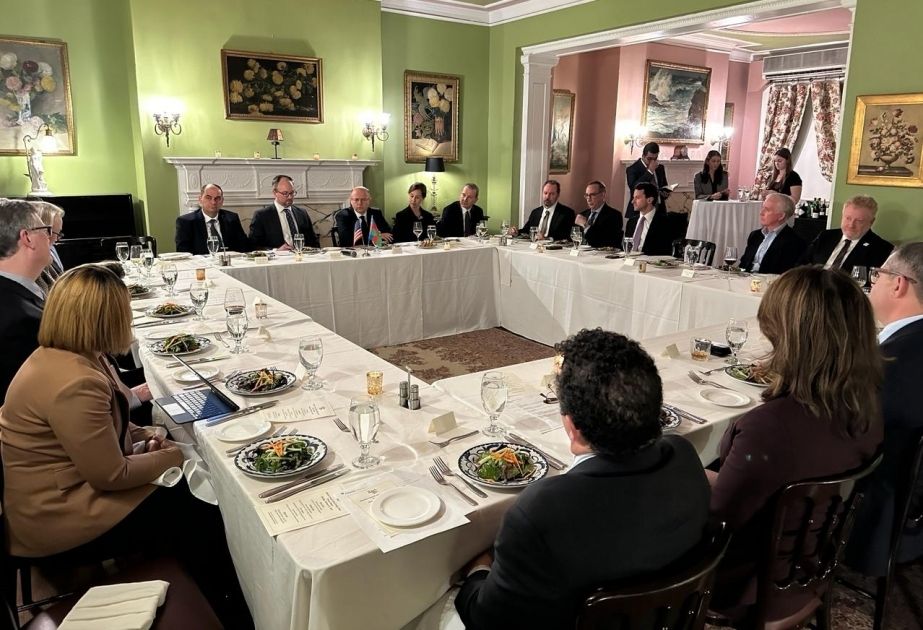 Azerbaijan’s Energy Minister participates in discussions organized by Atlantic Council in Washington