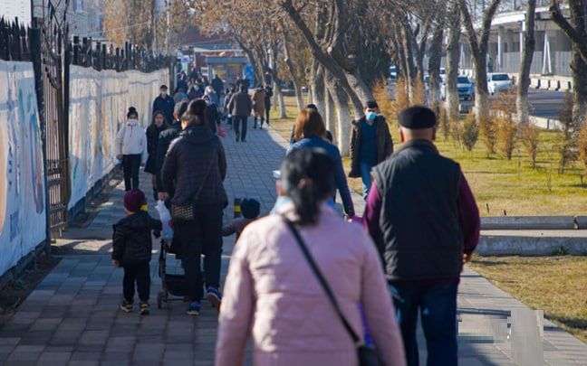 Population density in Uzbekistan rises to 82 per square km