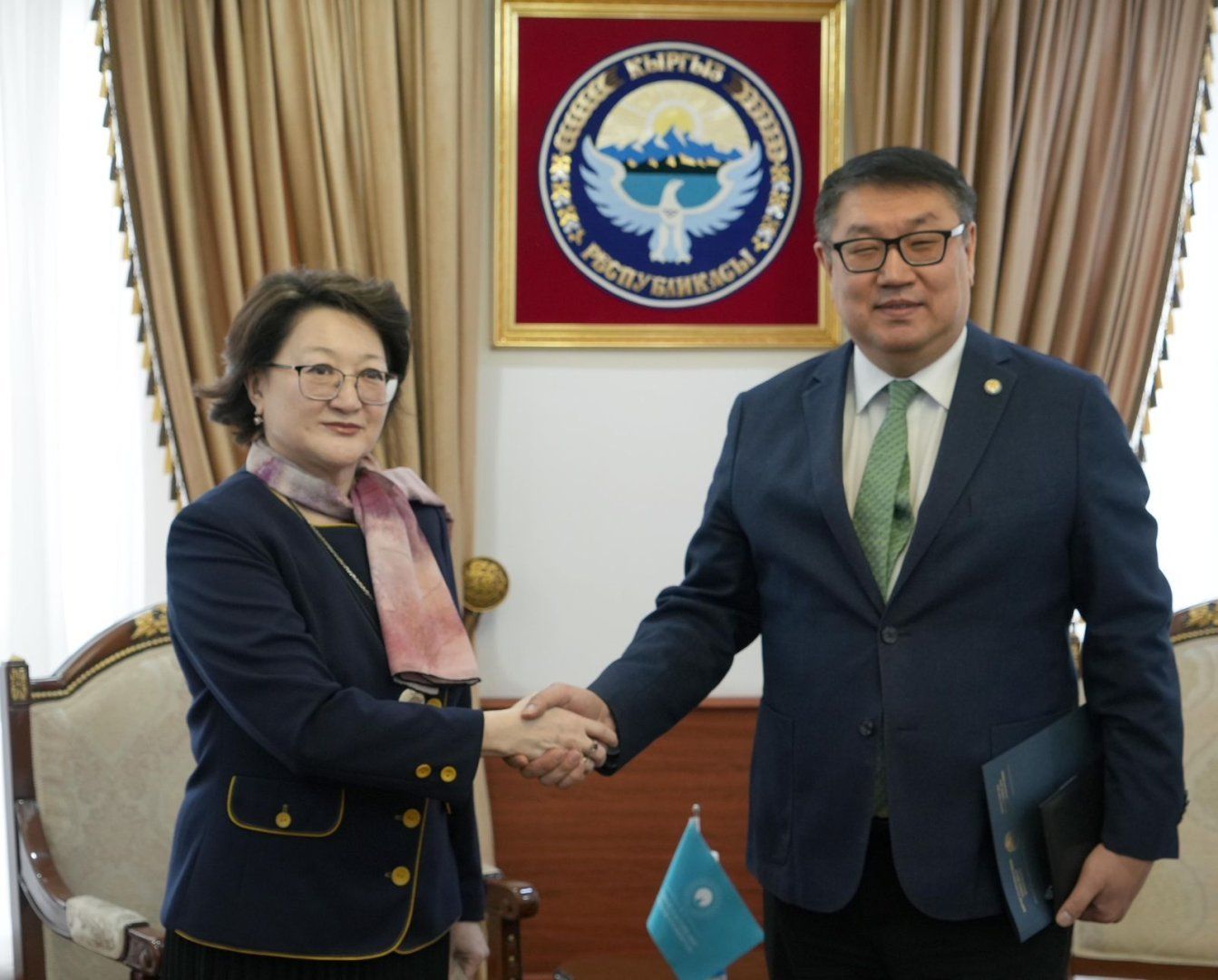Visit of Turkiс Culture and Heritage Foundation president to Kyrgyzstan kicks off [PHOTOS]