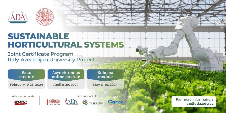 ADA University launches Sustainable Horticulture Systems program