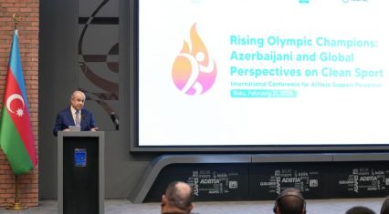 Conference promoting clean sports kicks off in Baku [PHOTOS]