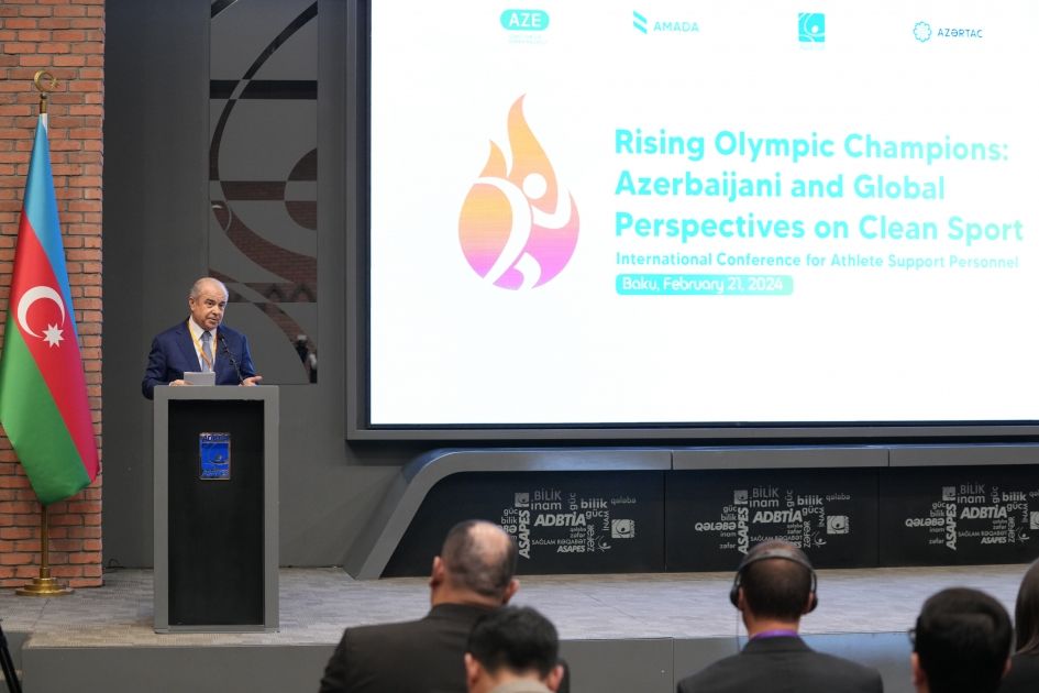 Conference promoting clean sports kicks off in Baku [PHOTOS]