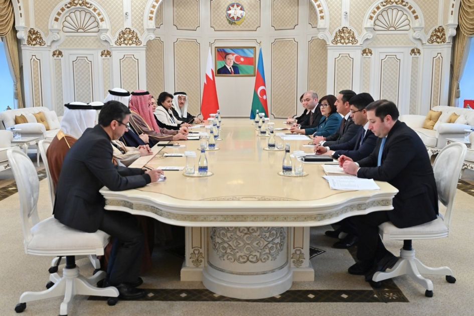 Azerbaijan's Gafarova meets with Bahrain Representatives Council Speaker [PHOTOS]