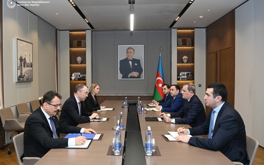 Azerbaijani FM receives EU Special Representative for South Caucasus [PHOTOS]