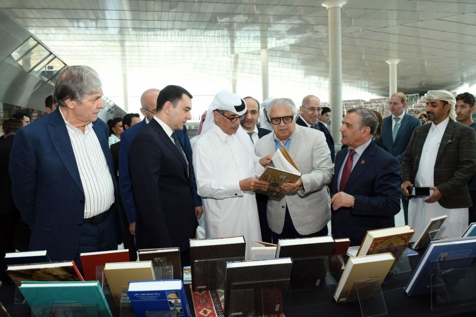 Qatar National Library hosts Ancient Roots of Azerbaijan Culture book exhibition