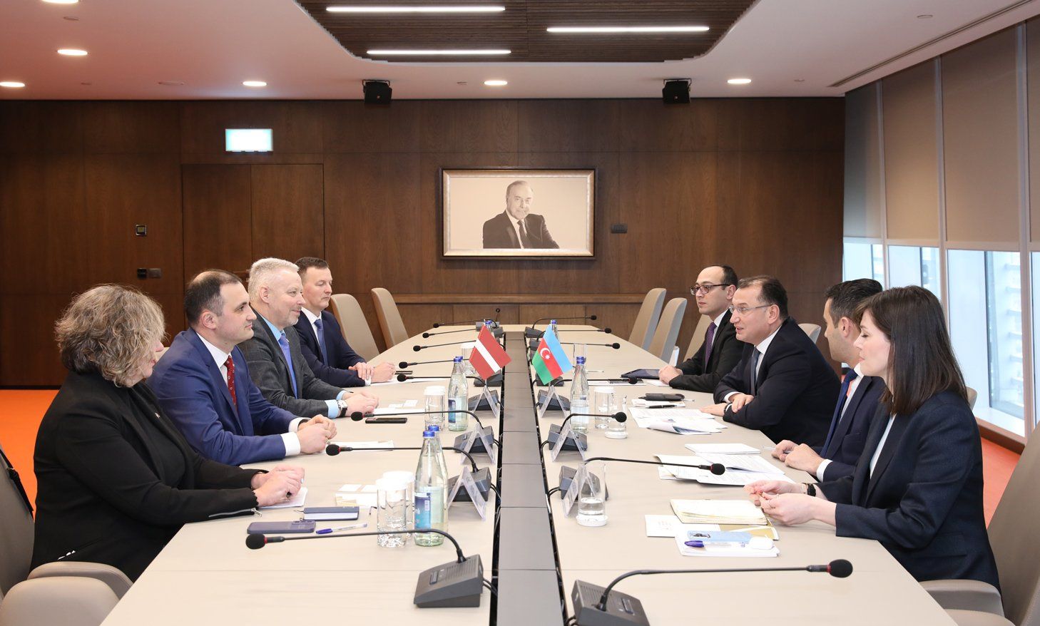 Azerbaidžāna un Latvija apspriež Azerbaidžānas nenaftas produktu eksporta paplašināšanu