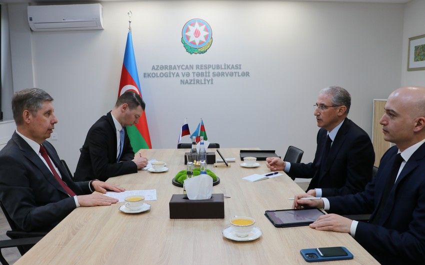 Azerbaijan Minister discusses preparations for COP29 with Russian ambassador