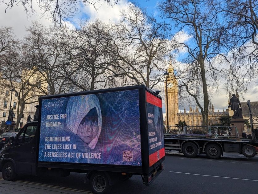 Awareness-raising campaign highlighting Khojaly genocide held in UK [PHOTOS]