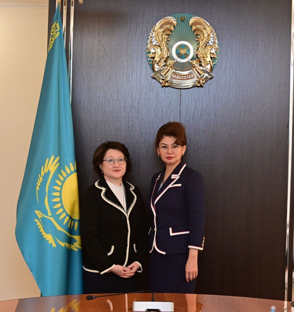 President of Turkic Culture and Heritage Foundation meets with Minister of Culture and Information of Kazakhstan [PHOTOS]