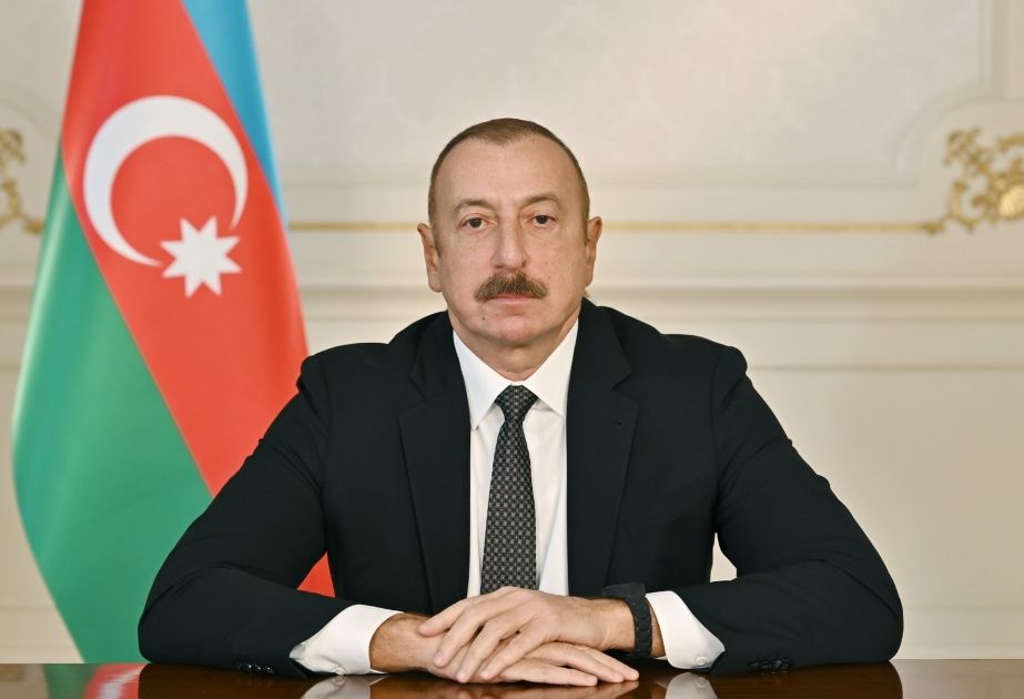 Chairman of the Board of German-Azerbaijani Chamber of Commerce, and Executive Board Member congratulate President Ilham Aliyev