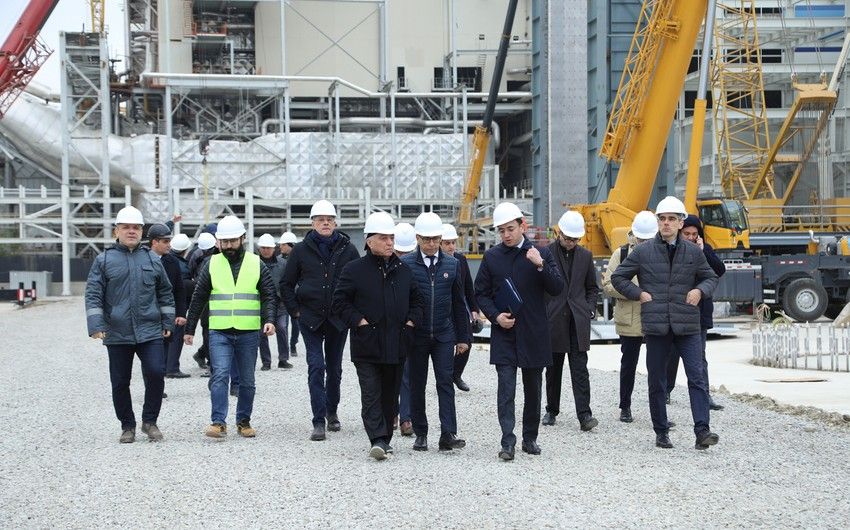 Italy's Ansaldo Energia inspects largest power plant built in Mingachevir [PHOTOS\VIDEO]