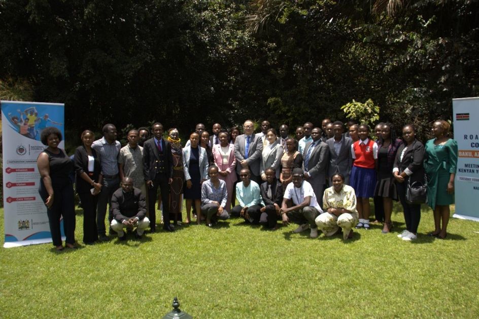 Youth Climate Champion for COP29 Azerbaijan meets with Kenyan representatives [PHOTOS]