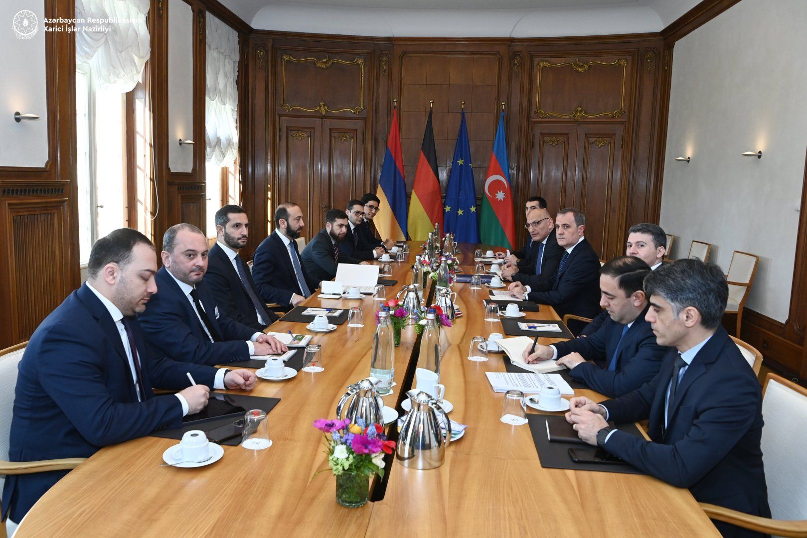 Talks between Azerbaijani and Armenian FMs kick off in Berlin