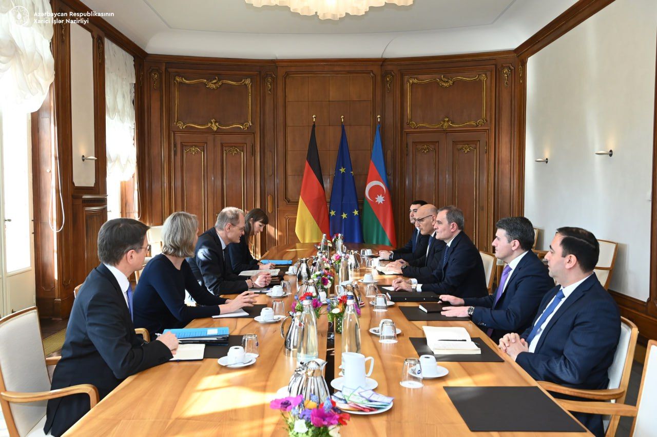 Azerbaijani Foreign Minister holds bilateral meeting with Secretary of State [PHOTOS]