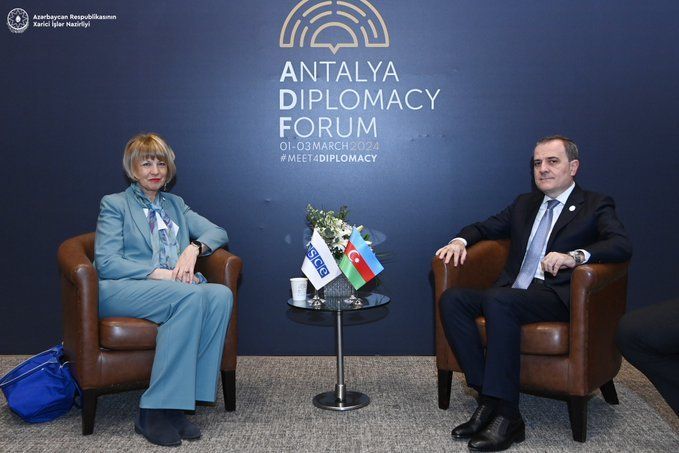 Azerbaijani FM discusses current regional situation with OSCE Secretary General