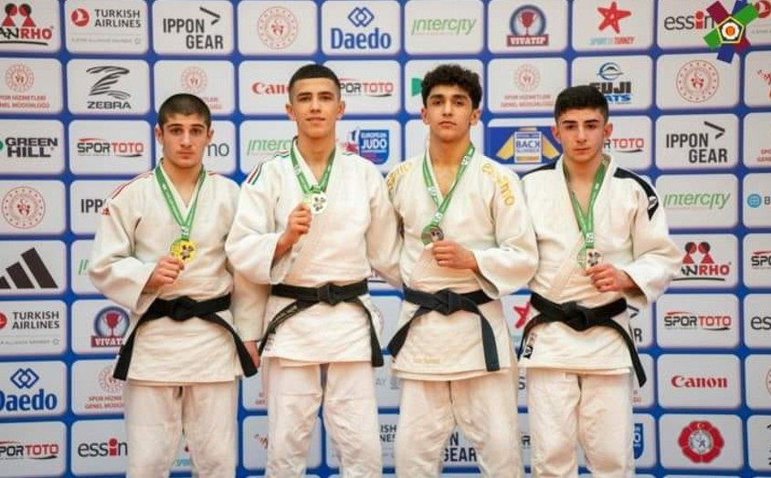 Azerbaijani judokas win 12 medals on first day of European Cup in Turkiye