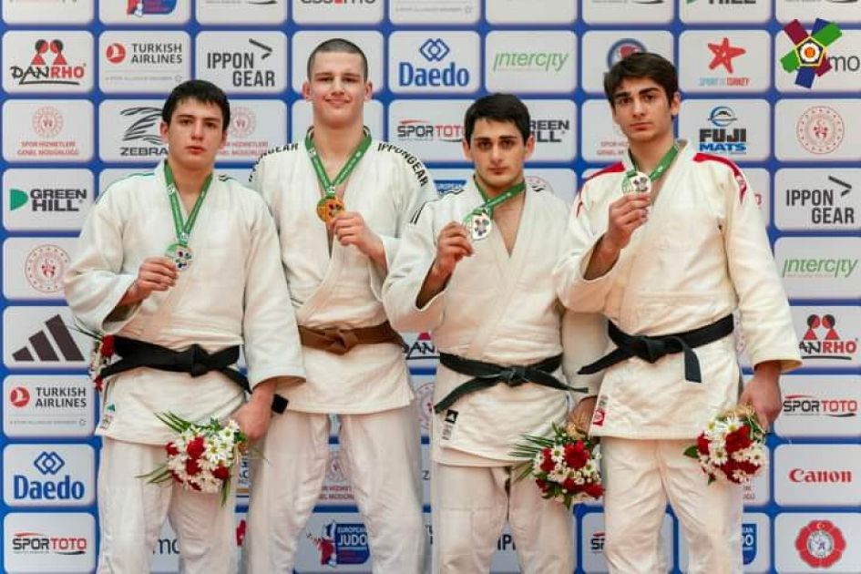 National judo team wins medals in Antalya Cadet European Cup [PHOTOS]