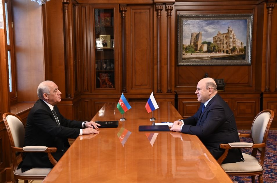 Azerbaijan's PM meets with his Russian counterpart [PHOTOS]
