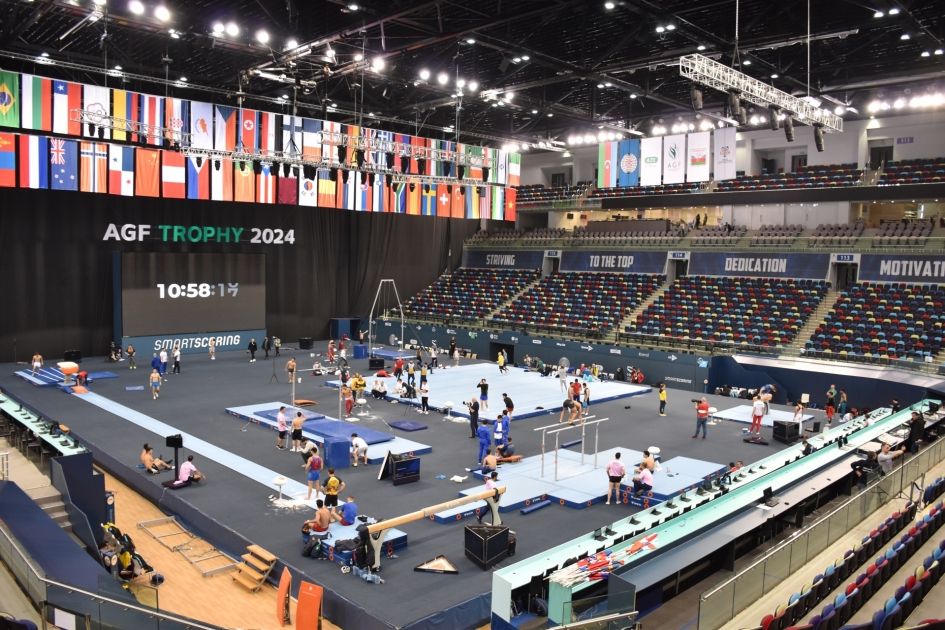 Azerbaijani gymnasts get ready for FIG Artistic Gymnastics Apparatus World Cup [PHOTOS]
