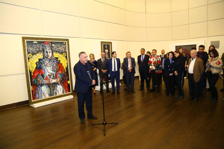TURKSOY artists demonstrate their art pieces in Heydar Aliyev Center [PHOTOS]