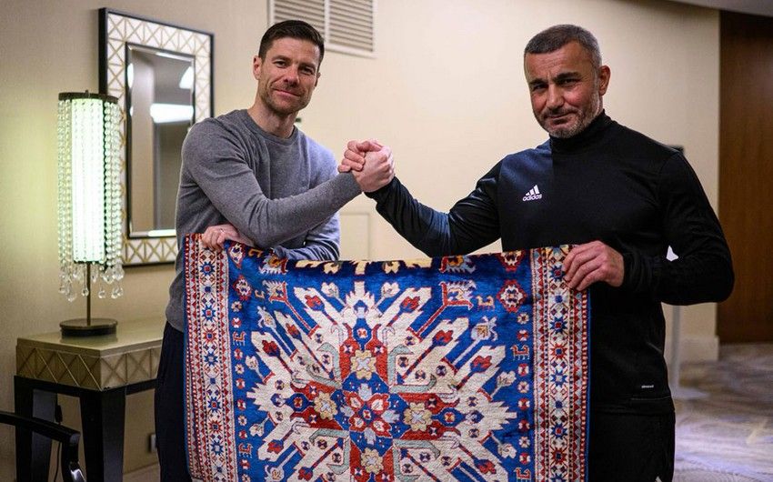 Xabier Alonso thanks Garabag FC head coach for hospitality in Azerbaijan
