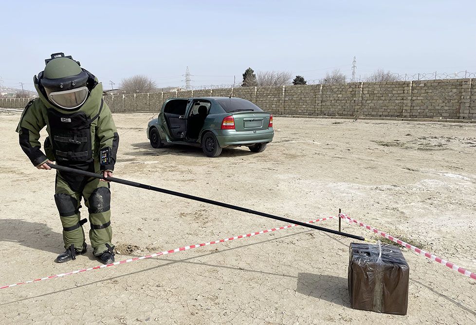 Azerbaijan Army's engineering units conduct combat training classes [PHOTOS]