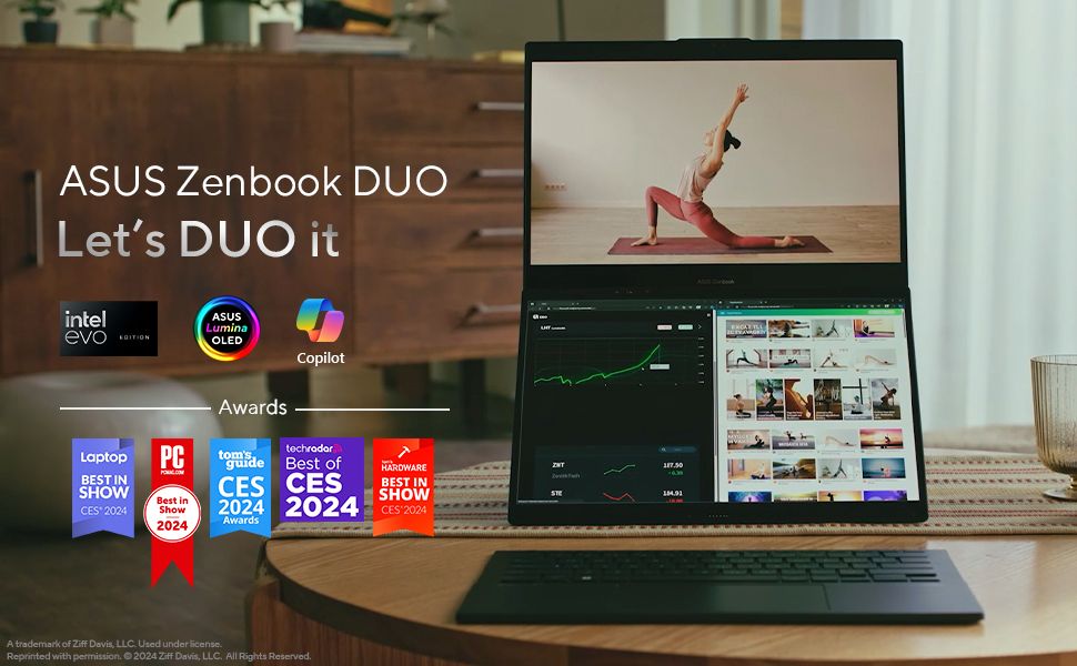 ASUS Zenbook Duo (UX8406), with everything built-in, opens up world of possibilities