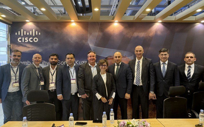 Azerbaijani State Security Service delegates opt in LEAP2024 and DeepFest expo