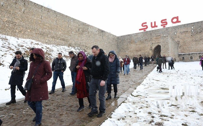 Participants of international conference on tackling Islamophobia visit Shusha Castle