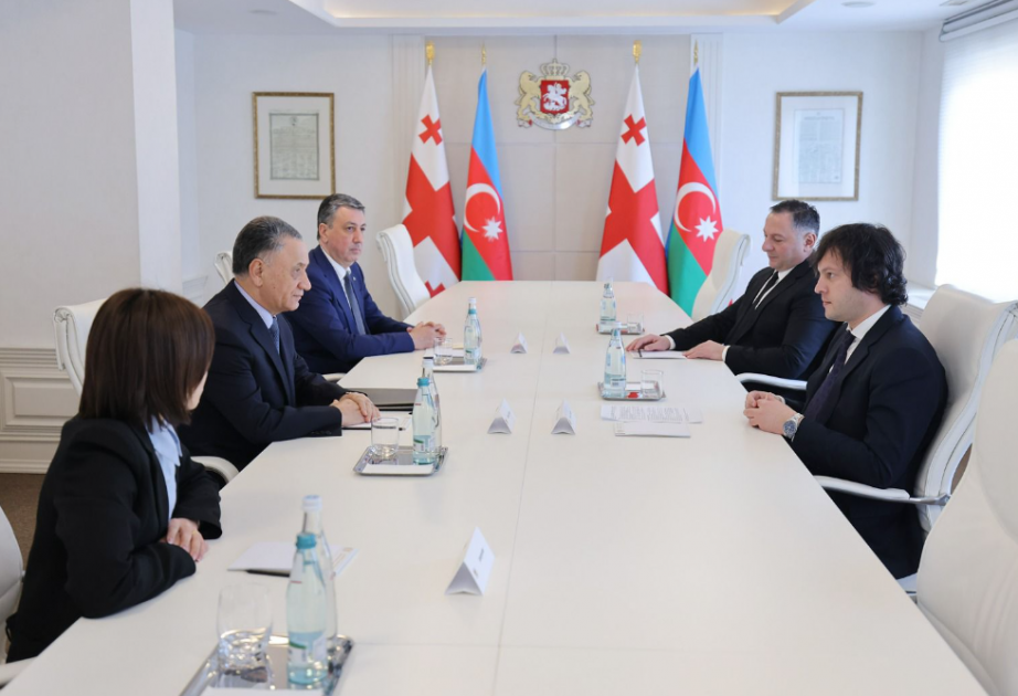 Secretary of Azerbaijan’s Security Council meets with Georgian PM