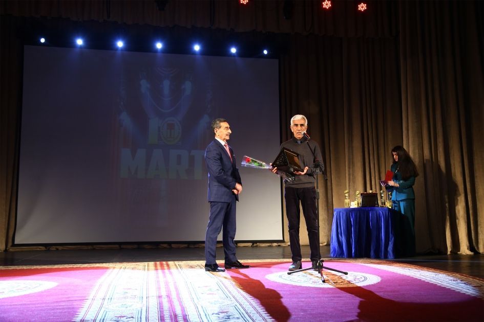 Cultural figures celebrate Azerbaijan National Theatre Day [PHOTOS]