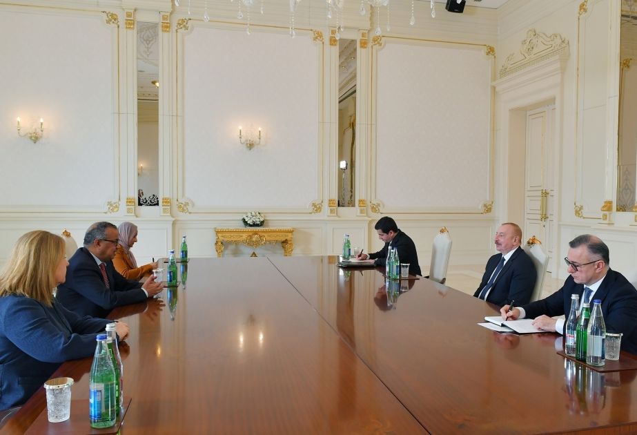 President Ilham Aliyev receives Director General of WHO [VIDEO]