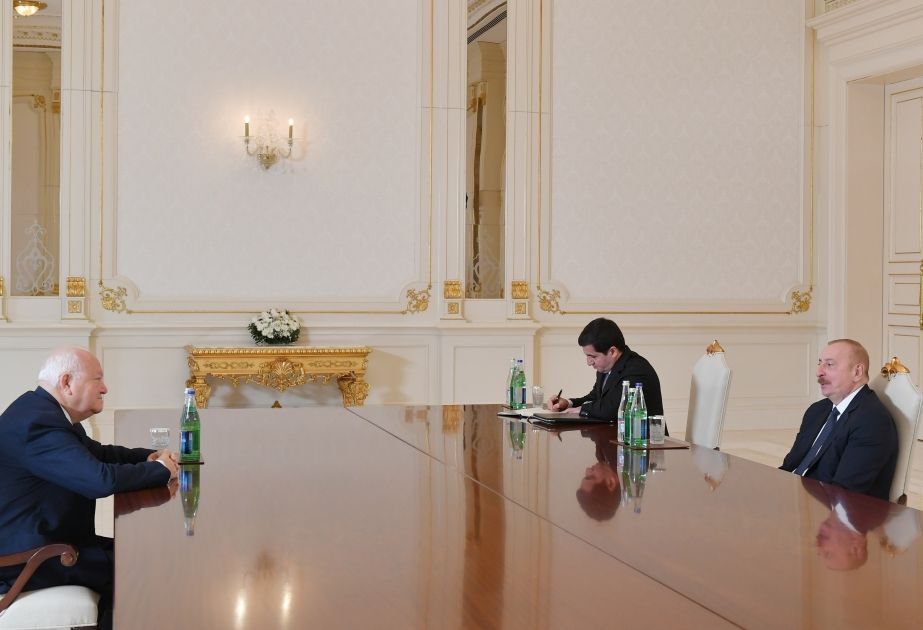 President Ilham Aliyev received High Representative for UN Alliance of Civilizations [VIDEO]