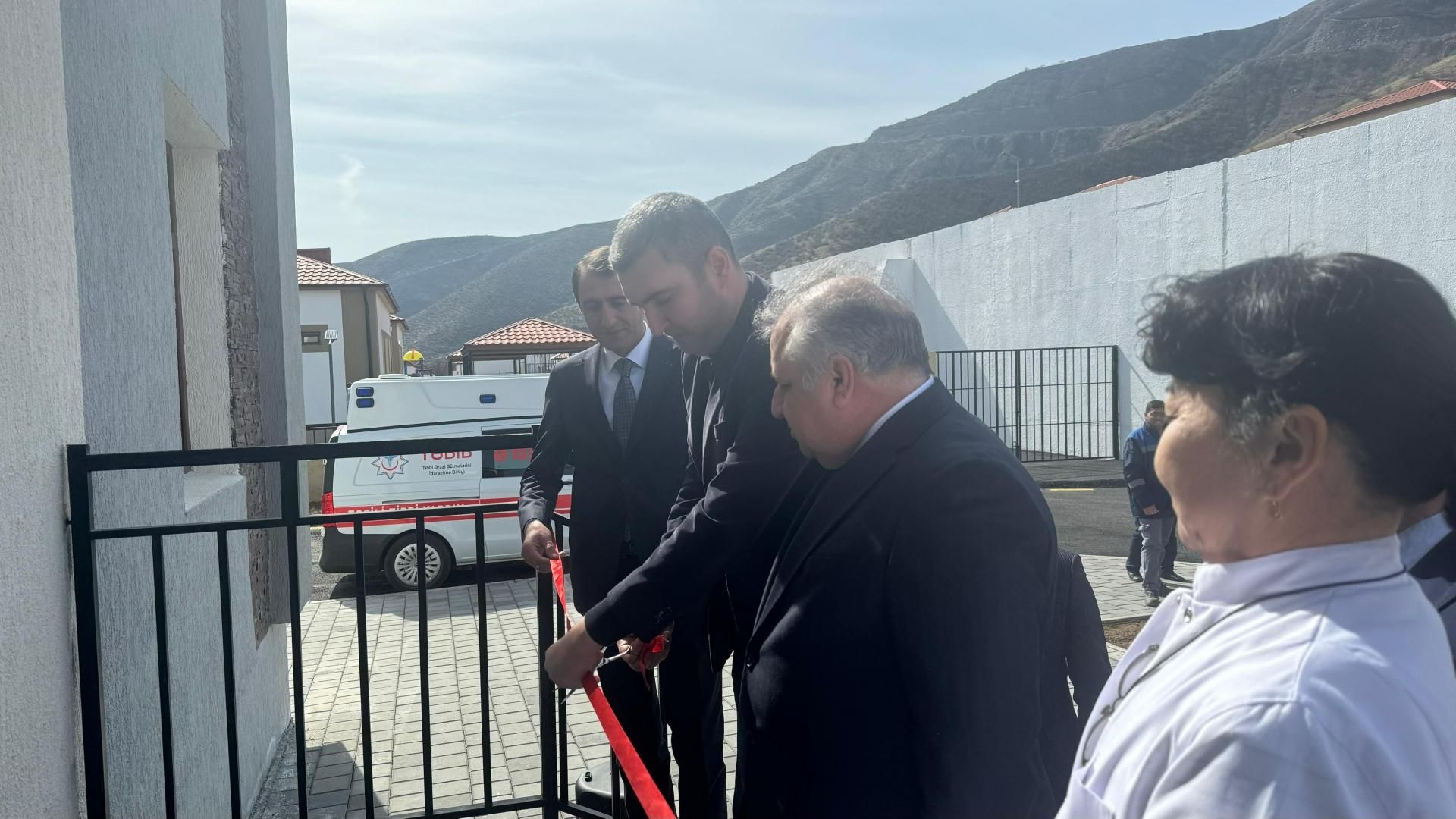 First medical centre opened in liberated village of Zabukh