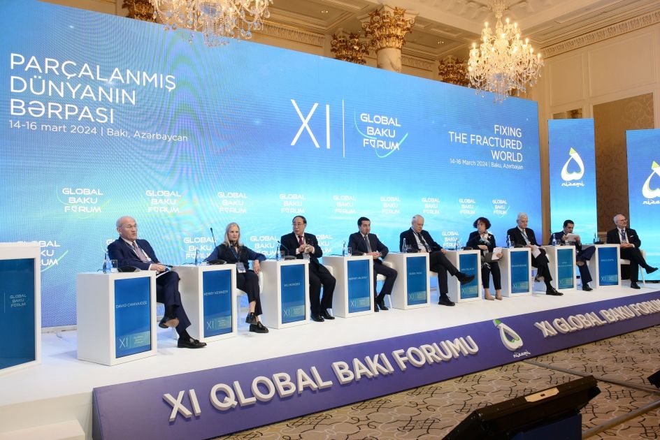 Panel sessions held within 11th Global Baku Forum in Baku [PHOTOS]