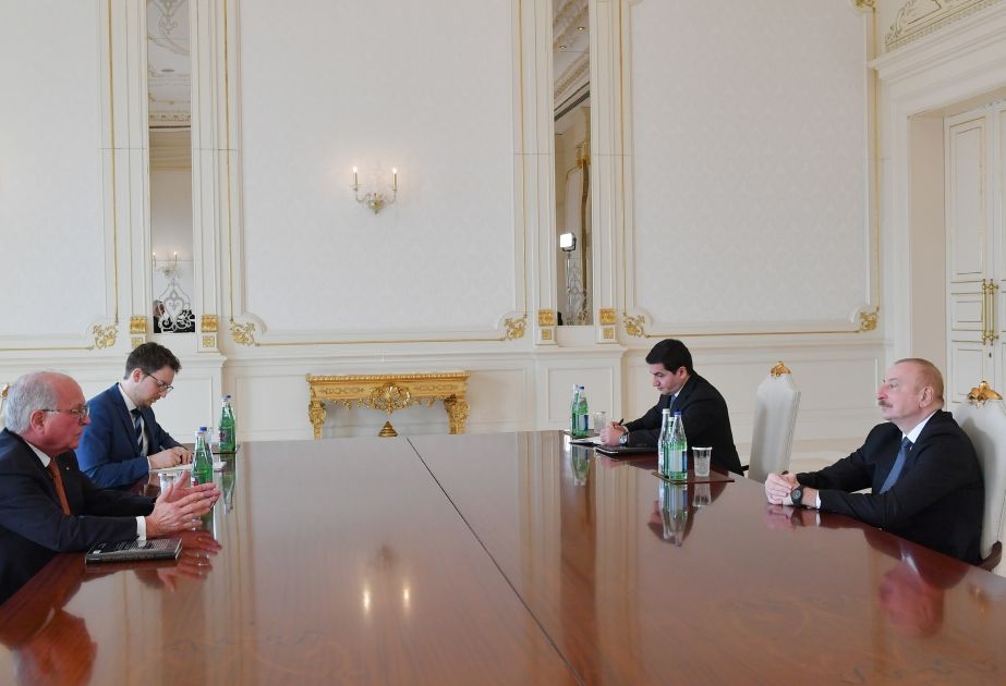 President Ilham Aliyev receives President of Munich Security Conference Foundation Council
