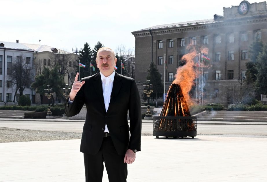 Azerbaijani President reveals facts about Khankendi’s being land of Azerbaijan