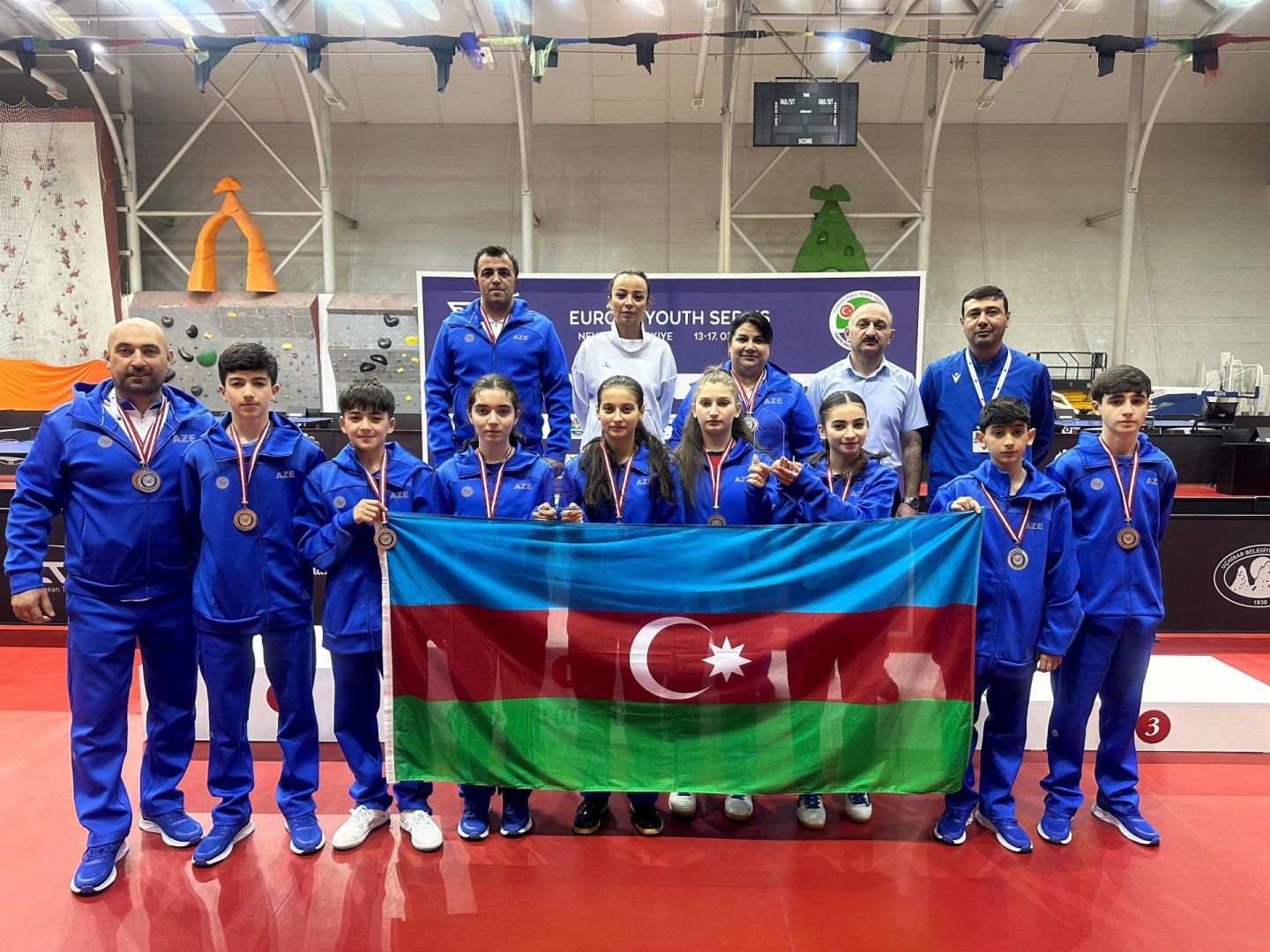 National table tennis team wins medals at Europe Youth Series 2024 [PHOTOS]