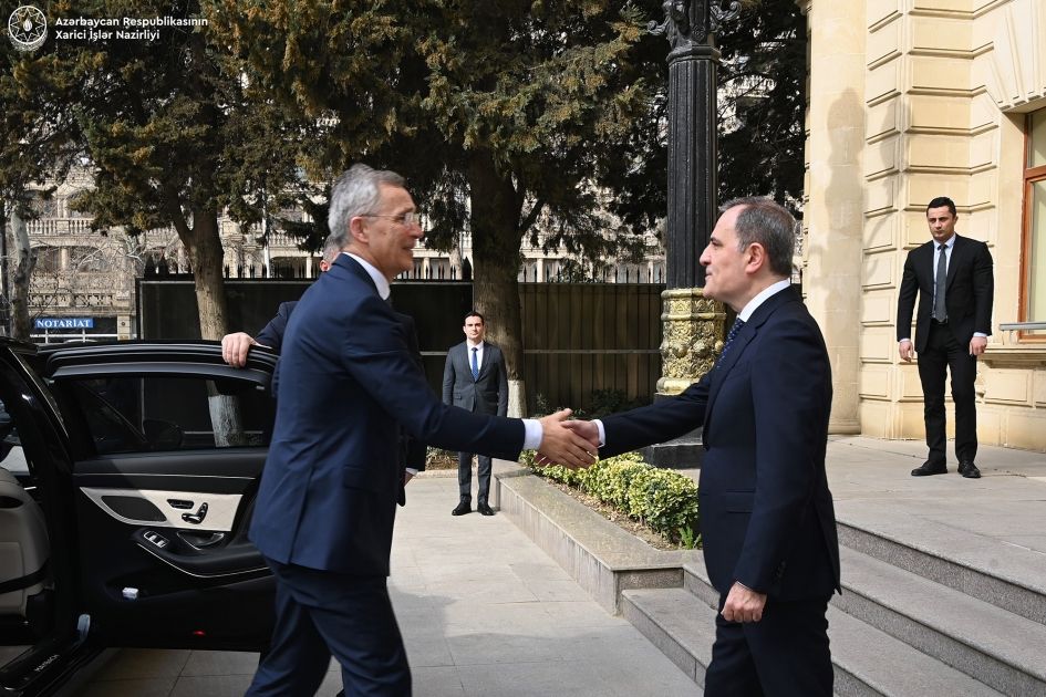 FM Bayramov meets with NATO Secretary General Jens Stoltenberg [PHOTOS]