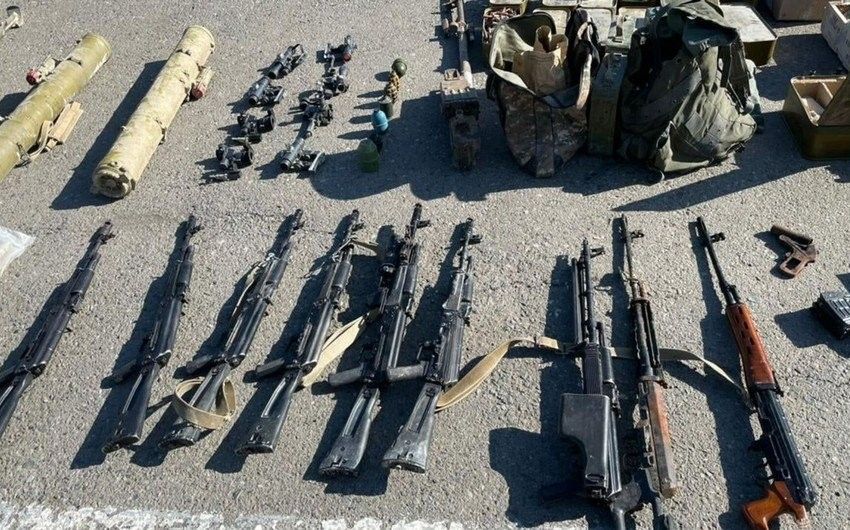 Weapons and ammunition found in Khankandi