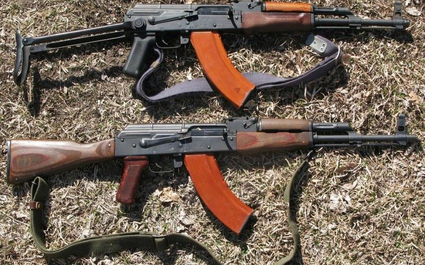 Weapons and ammunition found in Khankandi