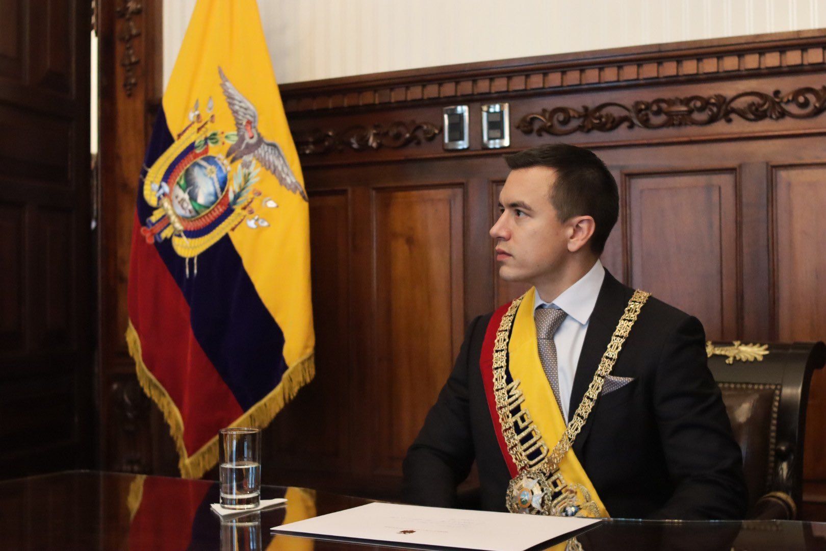 Ecuadorian President congratulates President Ilham Aliyev
