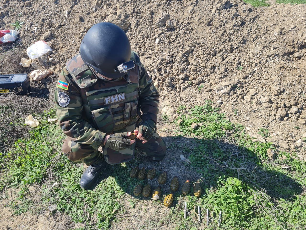 Arms and ammunition found in two Azerbaijani cities