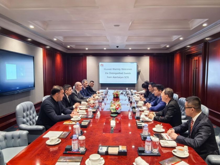 Delegation of State Service for Special Communication and Information Security visits China [PHOTOS]
