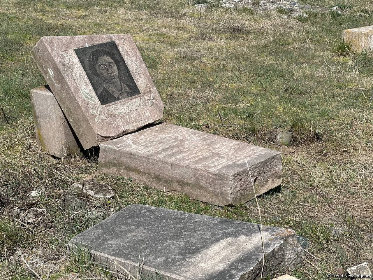 Cemetery of Khojaly destroyed by Armenians [PHOTOS]